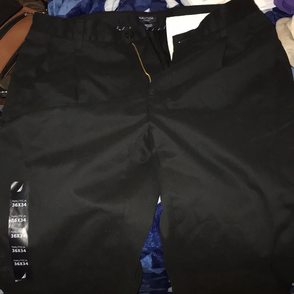 Men’s Black dress slacks 36/34 brand new